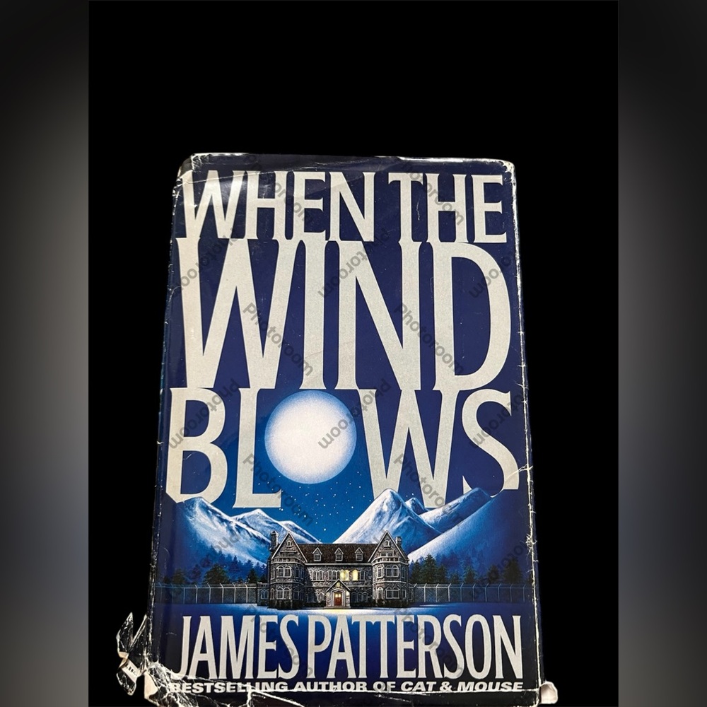 When the Wind Blows by James Patterson first edition first printing